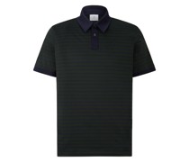 Polo-Shirt Duncan für Herren - Dunkelgrün/Navy-Blau