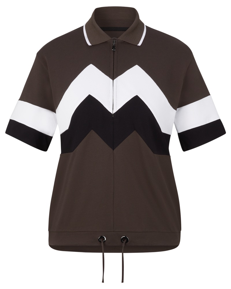 Bogner Damen Polo-Shirt Anabel für Damen Braun/Schwarz/Weiß