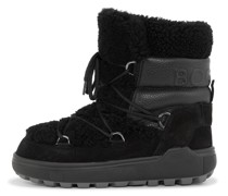 Snow Boots Chamonix mit Spikes für Damen - Schwarz