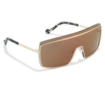 Sonnenbrille Zakopane - Braun/Gold