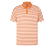 Polo-Shirt Timo für Herren - Orange/Weiß