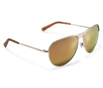 Sonnenbrille Oberegg - Braun/Gold