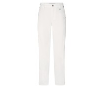 7/8-Straight Fit Jeans Ada für Damen - Off-White