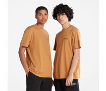 Luxe Comfort Essentials Tencel X Refibra T-shirt In Orange Hell Herren