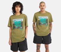 All Gender T-shirt Mit Outdoor-grafik In Dunkel