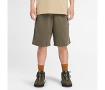 Carpenter-shorts Aus Schwerem Twill