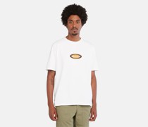 Heavyweight T-shirt Mit Ovalem Logo