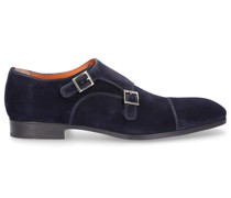 Monk Schuhe 14549 Veloursleder
