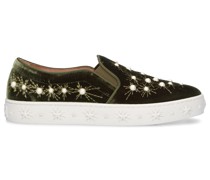 Slip Ons COSMIC PEARLS Samt