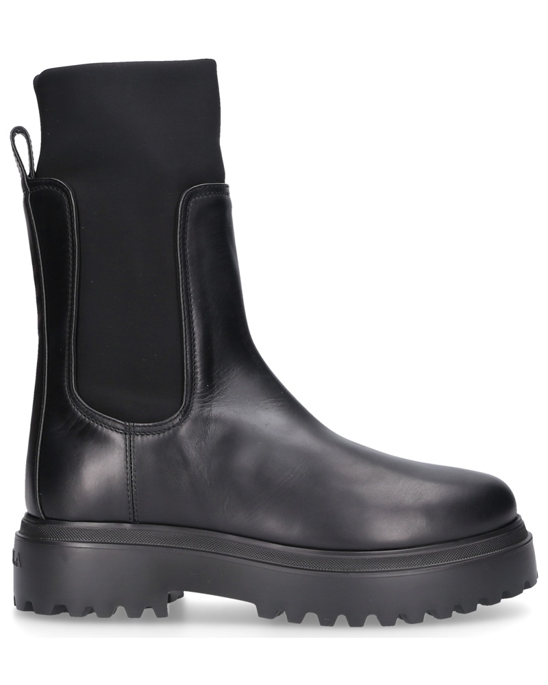 Le Silla Leder Overknee-Stiefel mit hohem glänz 710mm in Schwarz Damen Schuhe Stiefel Overknee Stiefel 
