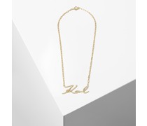 K/signature Goldfarbene Halskette, Frau, Gold