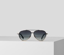 Ikon aviator nr. 7 Sonnenbrille, Mann, Silver