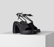 Astragon longlace Pantolette, Frau, Schwarz