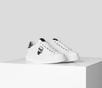 Kapri K/ikonic Sneakers mit Nieten, Frau, Weiss/schwarz