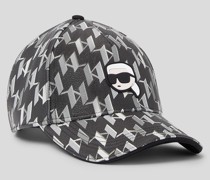 K/ikonik monogram Kappe, Frau, Schwarz