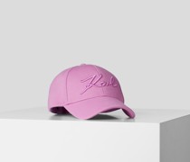 K/signature Cap aus Jersey, Frau, Pink