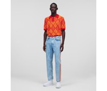 Karl logo Loose-fit-jeans, Mann, Hellblauer Denim