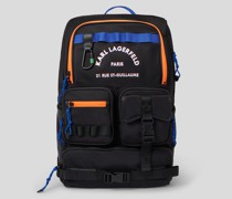 Multi-funktionaler Rue st-guillaume-rucksack, Mann, Schwarz