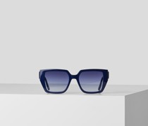 Karl x amber valletta Blok-sonnenbrille, Frau, Blau