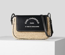 Rue st-guillaume Crossbody-bag aus Bast, Frau, Natur