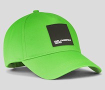 Klj-kappe mit Logo-aufnäher, Mann, Grüner Gecko