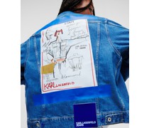 Kl Jeans, Klj archive Jeansjacke, Frau, Sattes mittelblau