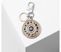 Schlüsselanhänger mit Karl-logo-scheibe, Frau, Gold