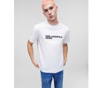 Kl Jeans, T-shirt mit Klj-logo, Mann, Weiss