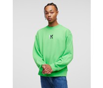 Kl Jeans, Sweatshirt mit Klj k-logo, Mann, Flash Green