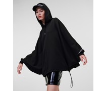 Oversize-kapuzenpullover, Handverlesen Von Hun Kim, Frau, Schwarz