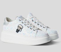 Anakapri  Glitter ikon sneaker, Frau, Weiss/blau