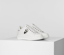 K/ikonik Kapri Kl Monogram Sneakers, Frau, Weiss