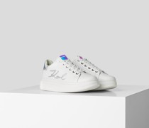 Kapri Signia Ledersneaker, Frau, Weiss/multi