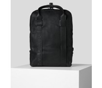 K/shade Leder-rucksack, Mann, Schwarz