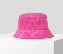 K/logo strandfischerhut aus Frottee, Frau, Fuchsia