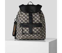 Kl Monogram Rucksack aus Nylon, Frau, Multi