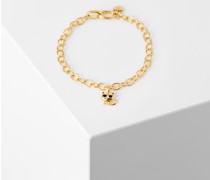 K/ikonik Karl Armband mit Anhänger, Frau, Gold