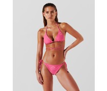 Rue st-guillaume Wickel-triangel-bikini-oberteil, Frau, Leuchtend Pink