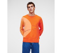 Leichter Mars-pullover, Mann, Celosia Orange
