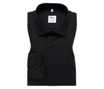 unifarbenes Popeline-Hemd COMFORT FIT
