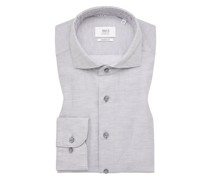 MODERN FIT Linen Shirt in unifarben