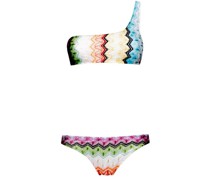 Asymmetrische Bikini Multicolor