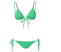 Maldives Padded Triangel Bikini Green
