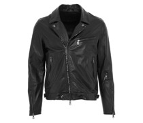 Lederjacke