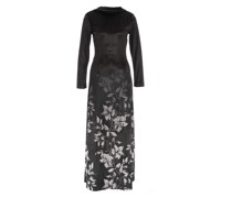 Maxi Samt Dress