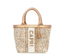 Handtasche mit Perlen "Capri"
