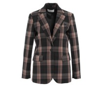 Blazer in Tartan Muster