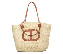 Shopper in Raffia