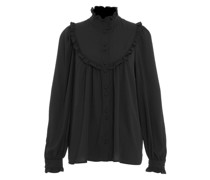 Bluse mit Brustlätzchen