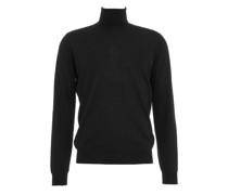 Rollkragenpullover aus Merinowolle